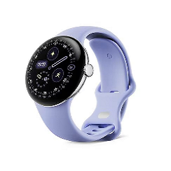 Google Pixel Watch 4 Wi-Fiモデル 41mm GA10840-US Polished Silver アルミケース Iris アクティブ バンド  0840353933675